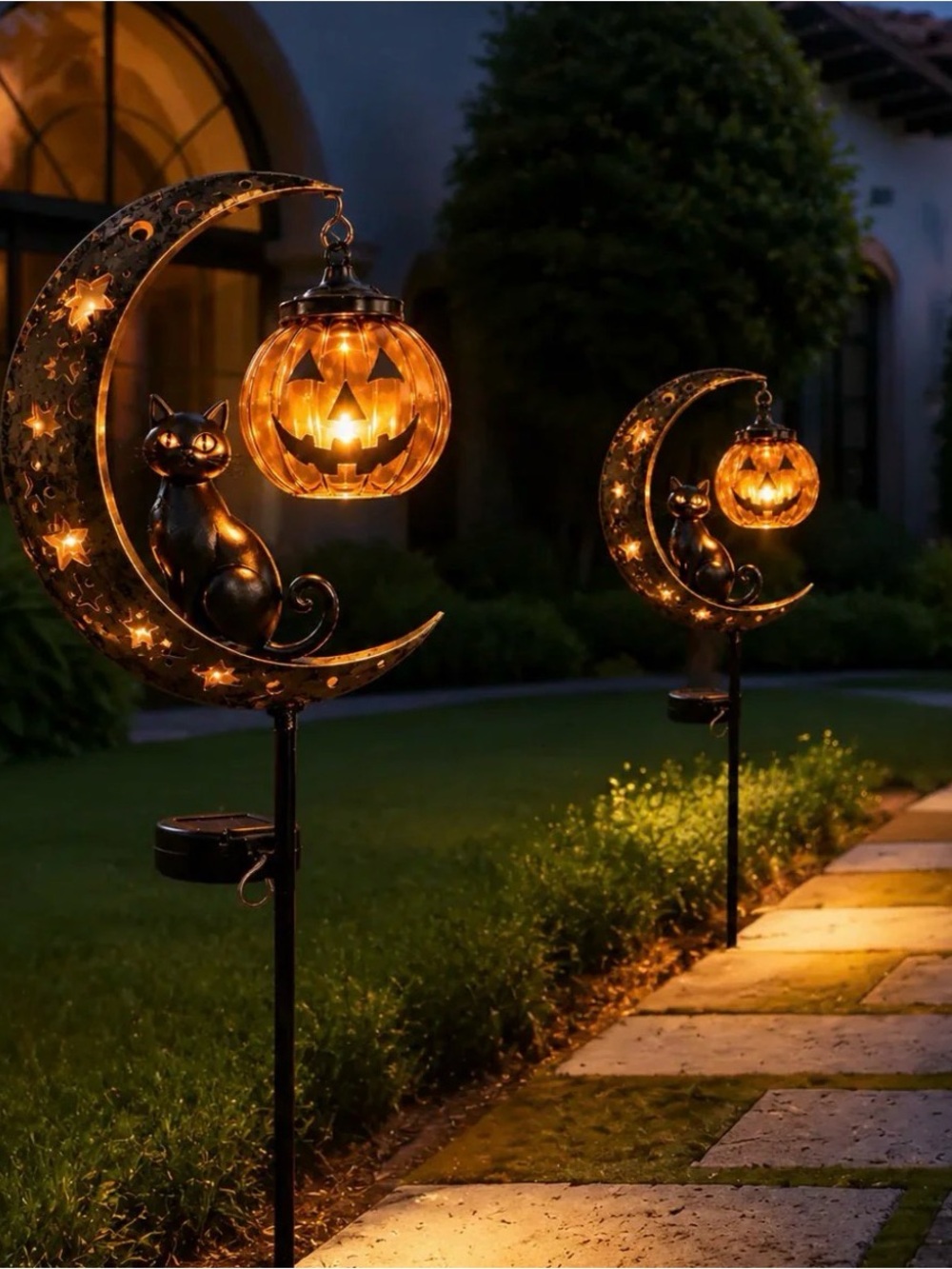 Halloween Solar Garden Stake; NIP - Picture 4 of 6